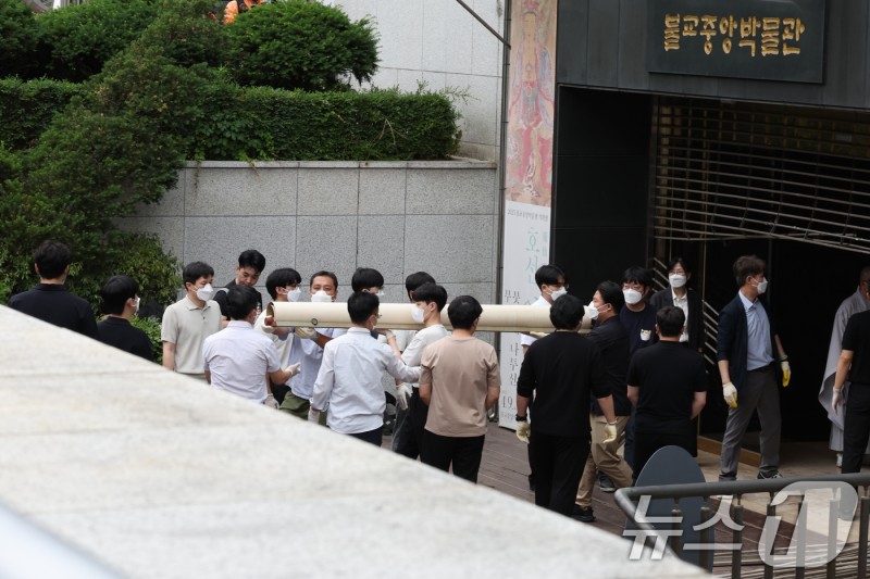 <b>조계사 불교중앙박물관</b>, 문<b>화재</b> 반출