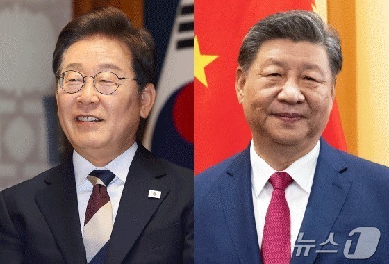 <b>시진핑</b>, <b>이재명</b>과 첫 통화 "양국<b>관계</b>, 올바른 궤도로 발전해야"