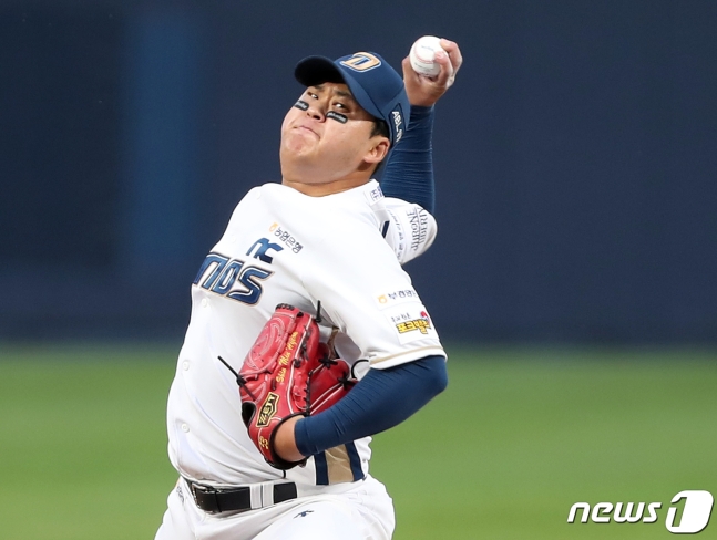 NC, KIA에 5회 강우 콜드게임승…금요일 10연패 탈출