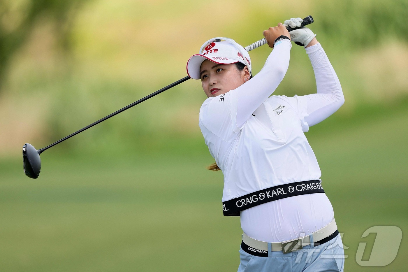 <b>최혜진</b>, 위민스 PGA 챔피언십 3라운드 공동 3위 도약