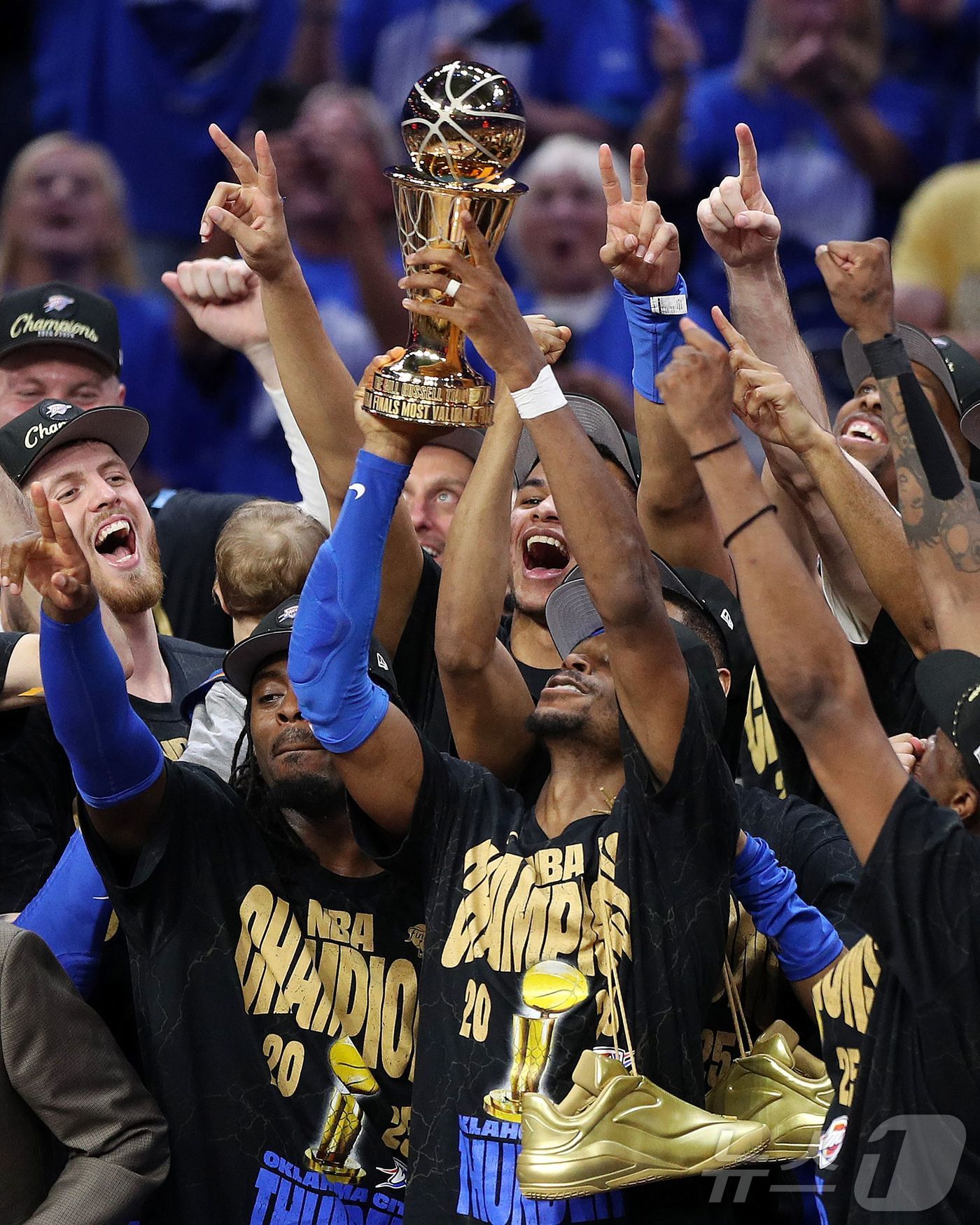 NBA 오클라호마시티, 창단 첫 <b>파이널</b> 우승…<b>길저스</b>-<b>알렉산더</b> MVP(종합)