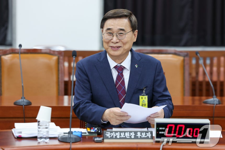 이종석 국가정보원장. 2025.6.19/뉴스1 ⓒ News1 안은나 기자