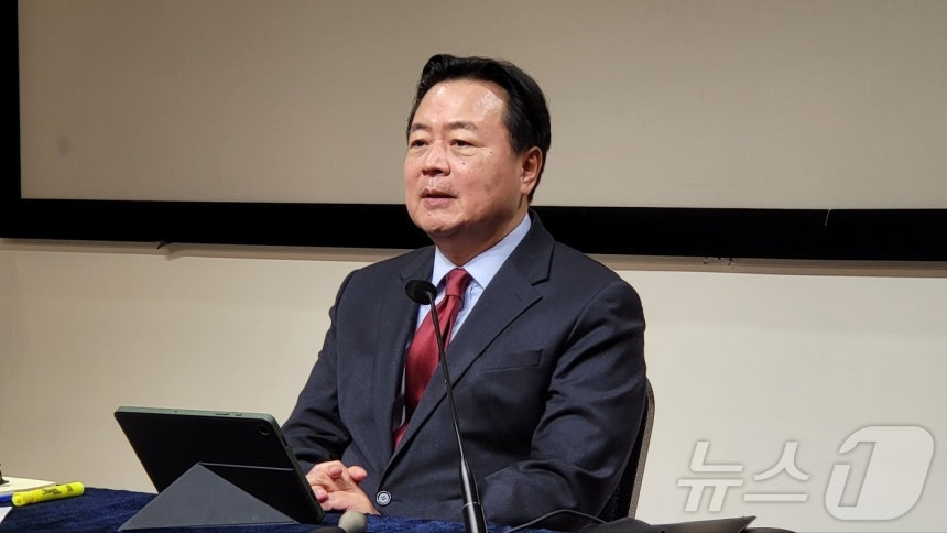 조현동 주미대사. 2025.1.24/뉴스1 ⓒ News1 류정민 특파원