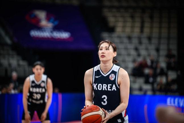 한국 <b>여자농구</b>, FIBA <b>아시아컵</b> 첫판서 뉴질랜드에 2점 차 진땀승
