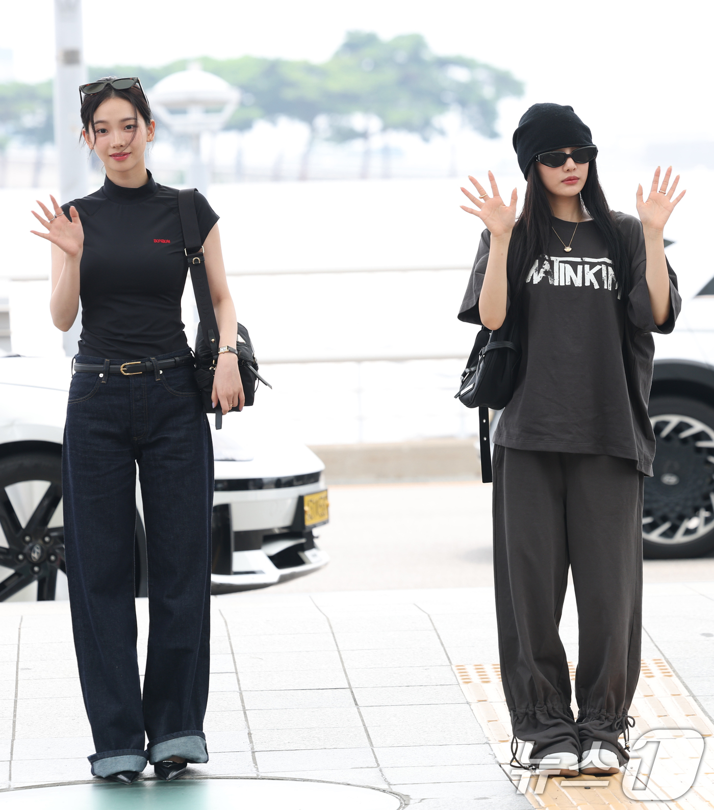 <b>카리나</b>·<b>닝닝</b>, 비주얼 어벤저스