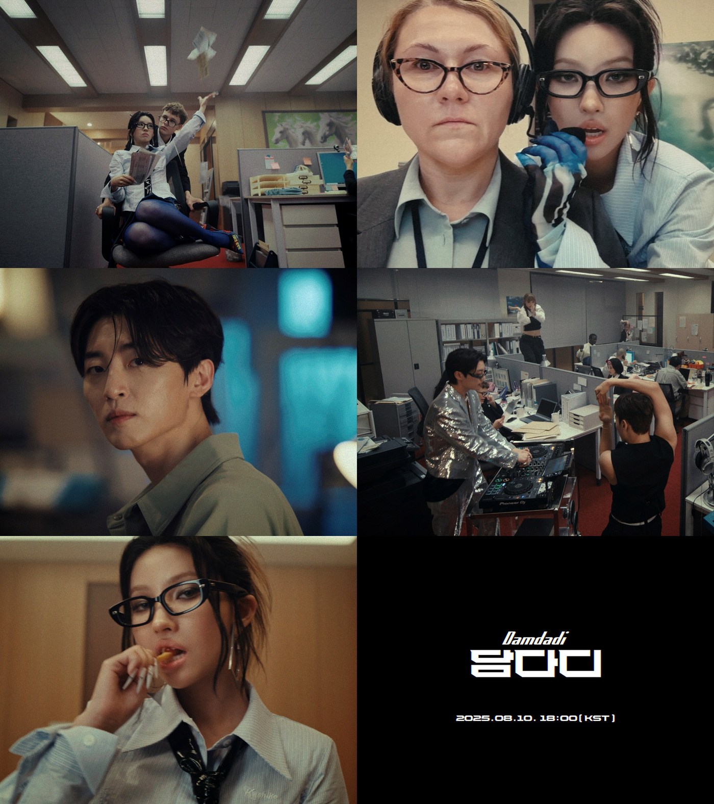 <b>알티</b>, 신곡 '<b>담다디</b>' MV 티저 공개…오피스 빌런 <b>전소연</b> '파격'