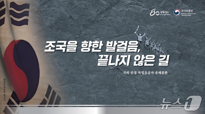 보훈부, <b>독립유공자</b> 6명 <b>유해 봉환</b>식 개최…13일 서울현충원에서