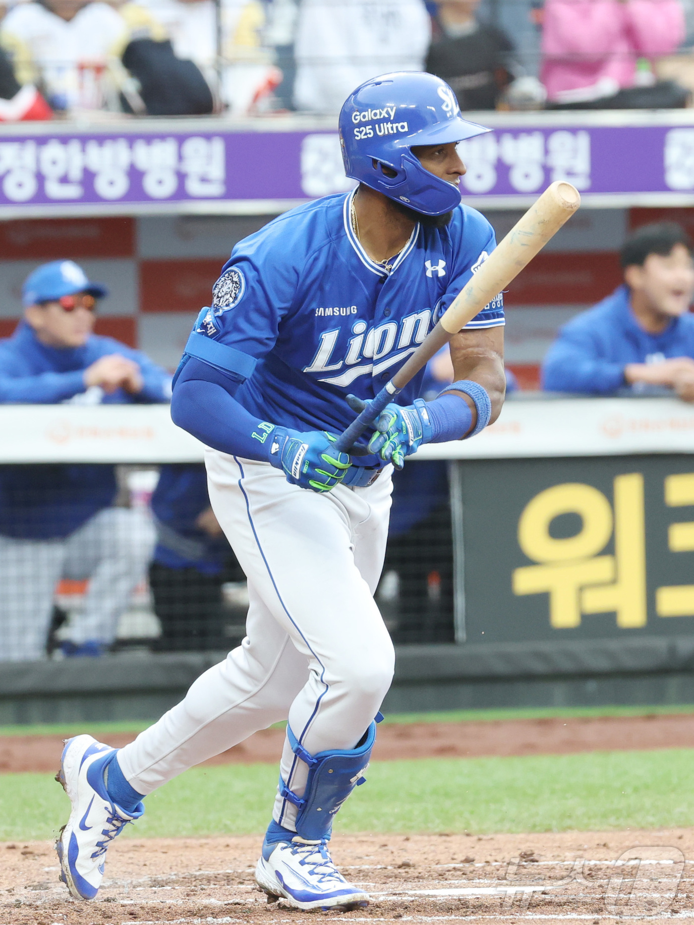 삼성 <b>디아즈</b>, 시즌 <b>40홈런</b> 고지…키움 김연주 상대 솔로포