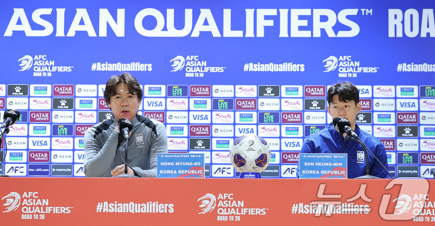 홍명보 감독 "<b>손흥민</b> LA FC 이적, 본인과 대표팀에 긍정적"[일문일답]