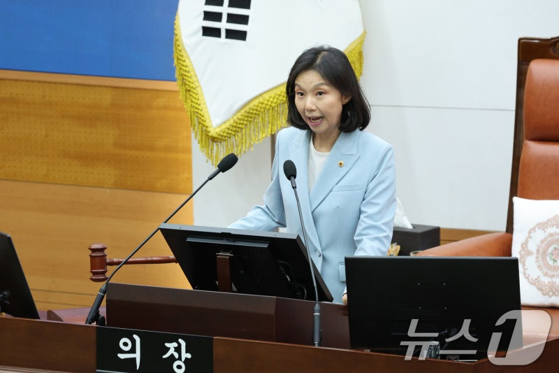 최호정 서울시의장 "정부, 무책임…<b>지방</b>에 빚 넘기지 말고 재원 넘겨야...