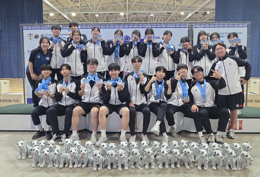 한국 <b>사격</b>, <b>아시아선수권</b> 金 13개 포함 <b>메달</b> 57개 수확