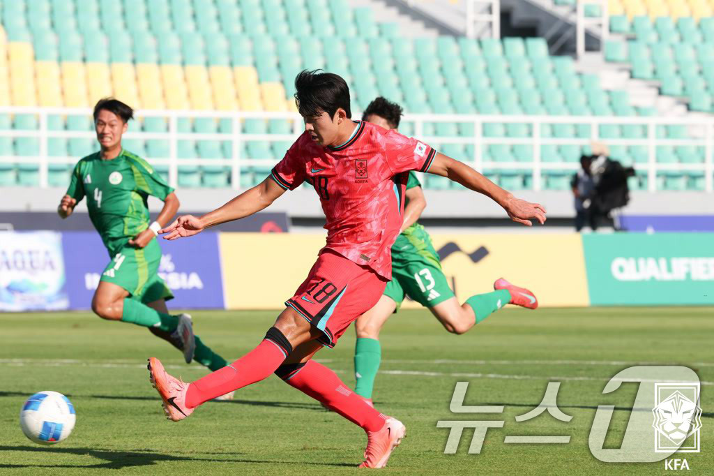 ‘정재상 멀티골’ <b>이민성호</b>, U-23 <b>아시안컵</b> 마카오 5-0 대파