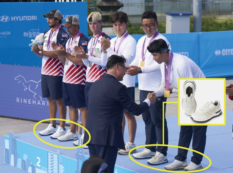 코오롱스포츠, 'K-<b>양궁</b>화'로 <b>세계 양궁</b>선수단 사로잡다