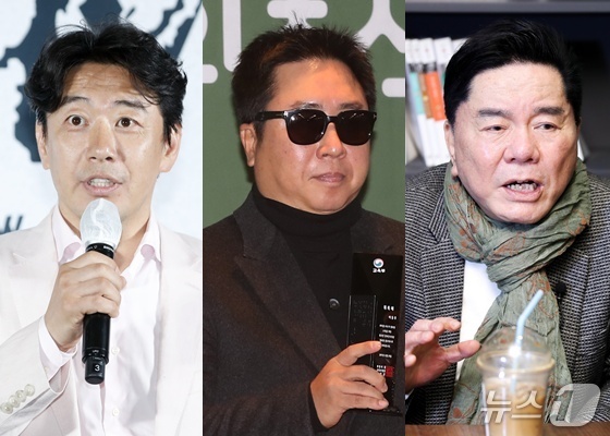 김경식·이동우·심형래, 故 <b>전유성 빈소 조문</b>…침통한 표정 [N현장]