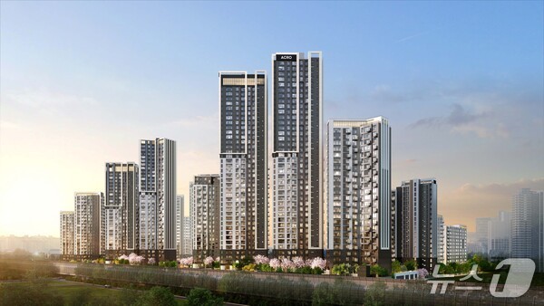 '아크로드 서초' 예상 조감도 (DL이앤씨 제공) 뉴스1 ⓒ News1