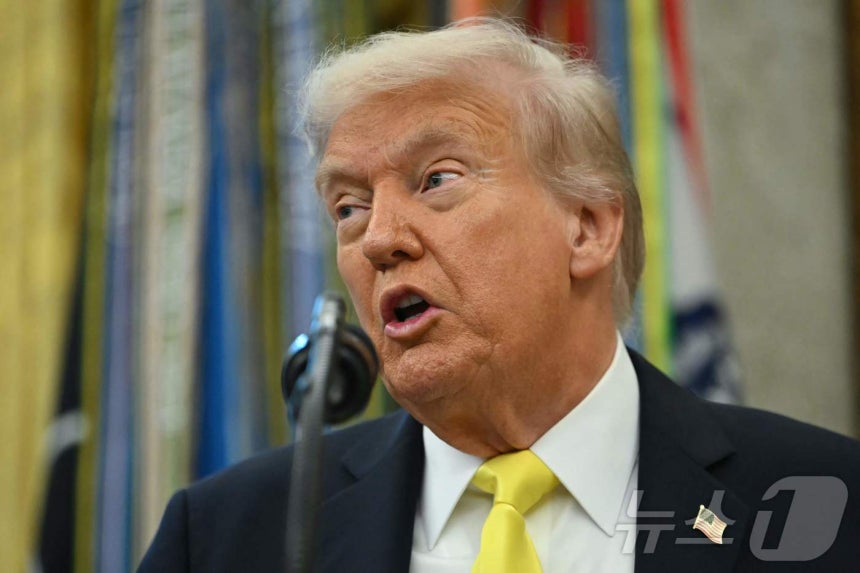 도널드 트럼프 미국 대통령 ⓒ AFP=뉴스1 ⓒ News1