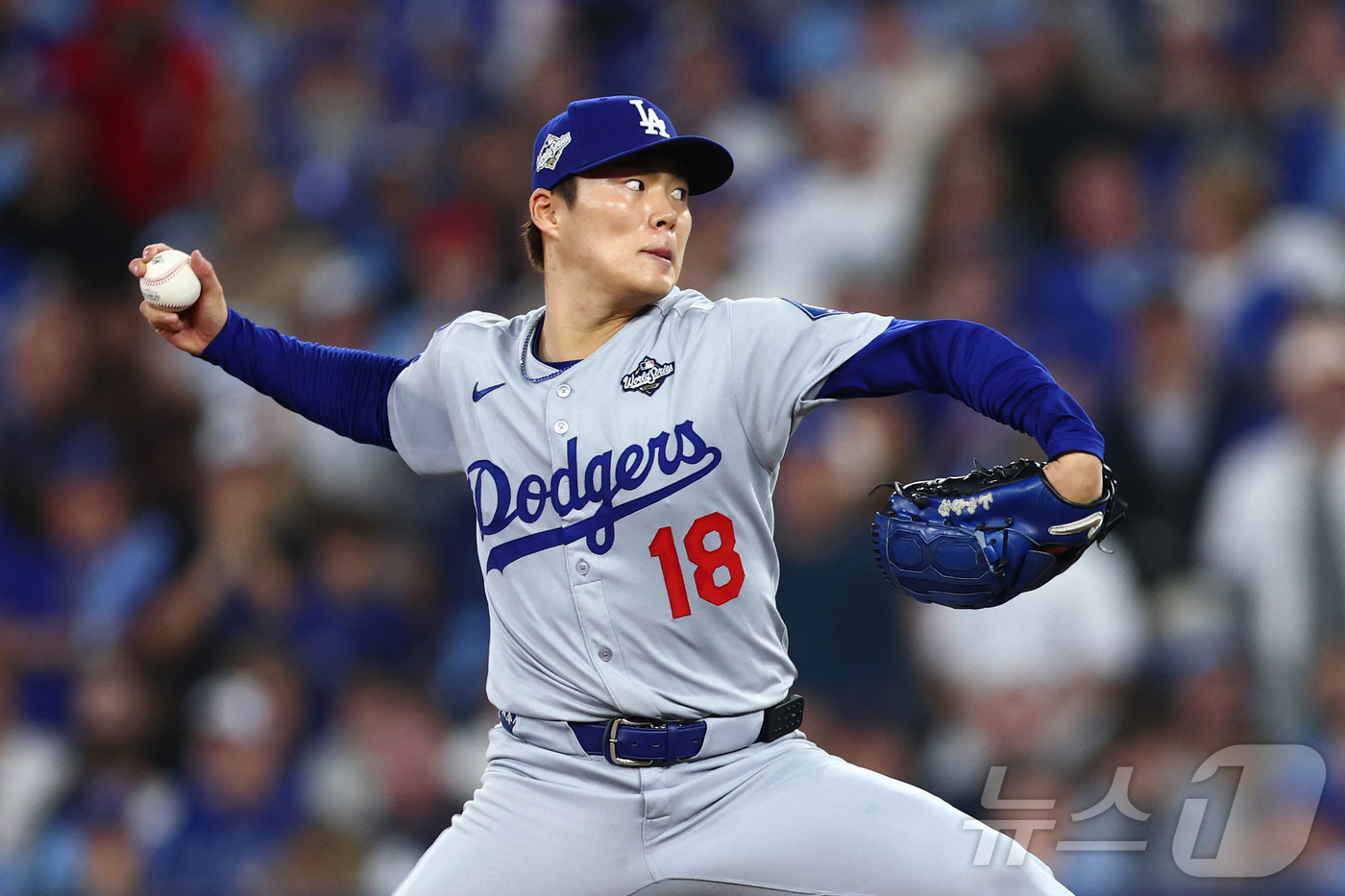 '<b>야마모토 완투</b>' <b>다저스</b>, 토론토 5-1 제압…WS 1승1패 원점