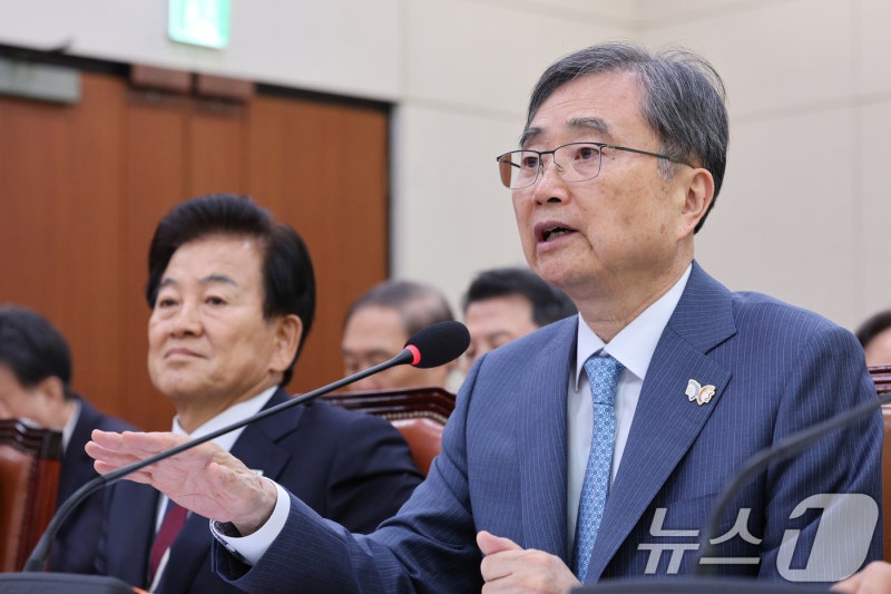 [<b>국감</b>]<b>답변</b>하는 <b>조현</b> 외교<b>장관</b>