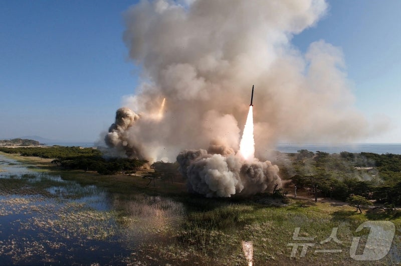 北, <b>한미 국방 장관 JSA 시찰</b> 때 서해로 방사포 도발