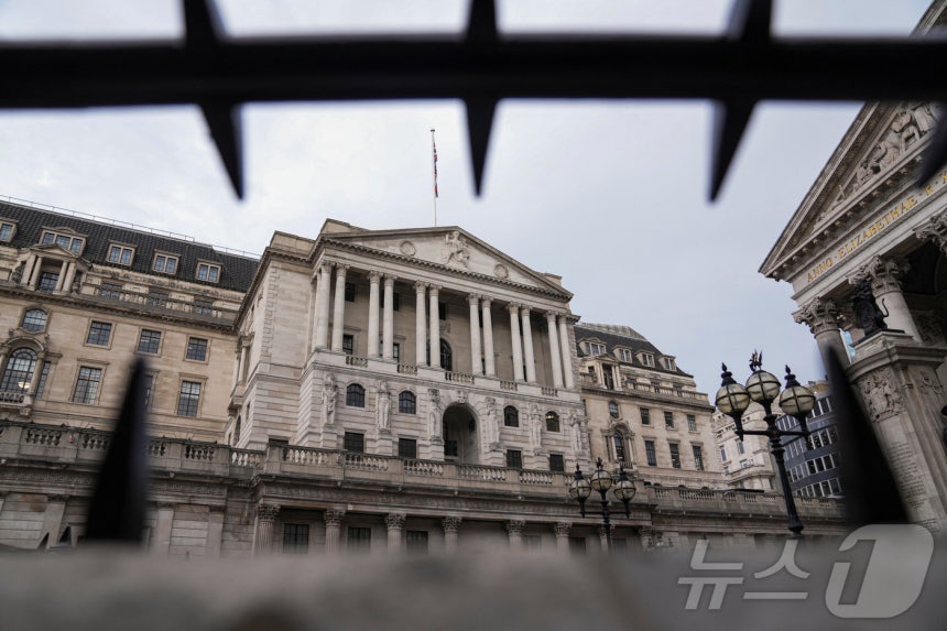 영란은행의 전경 ⓒ 로이터=뉴스1 ⓒ News1 이정환 기자