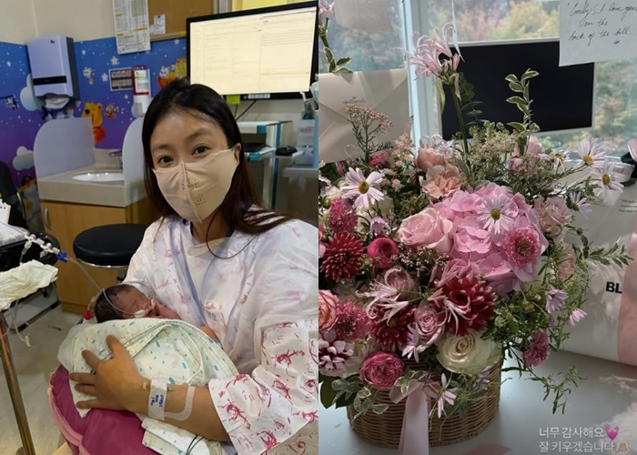 '이혼 후 출산' <b>이시영</b>, 2주 5000만원 <b>초호화 조리원</b>서 선물 인증 "잘 키...