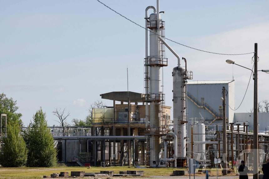 프랑스 남서부 베르주라크의 유렌코 공장에서 포탄이 생산되고 있다. (자료사진) 2024.4.11 ⓒ AFP=뉴스1 ⓒ News1 강민경 기자