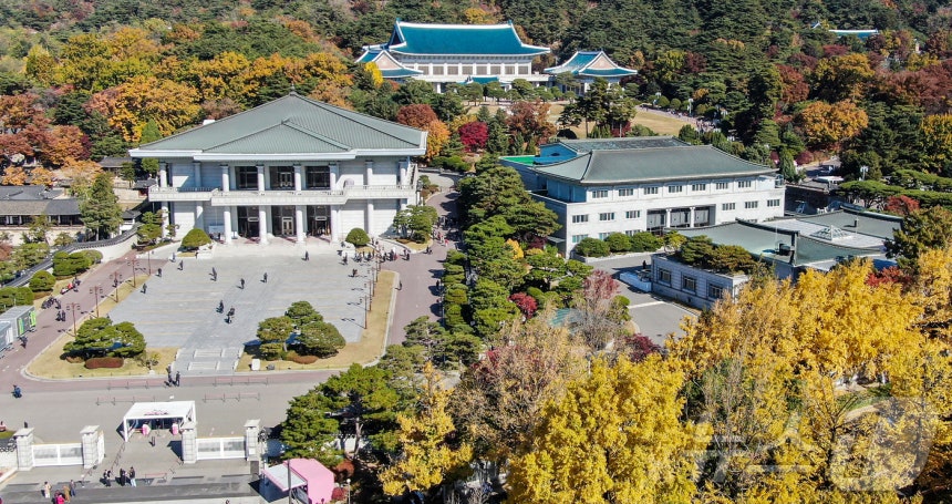 서울 종로구 청와대 본관 및 영빈관, 경호실 건물. (뉴스1 DB) 2025.6.5/뉴스1 ⓒ News1 김진환 기자