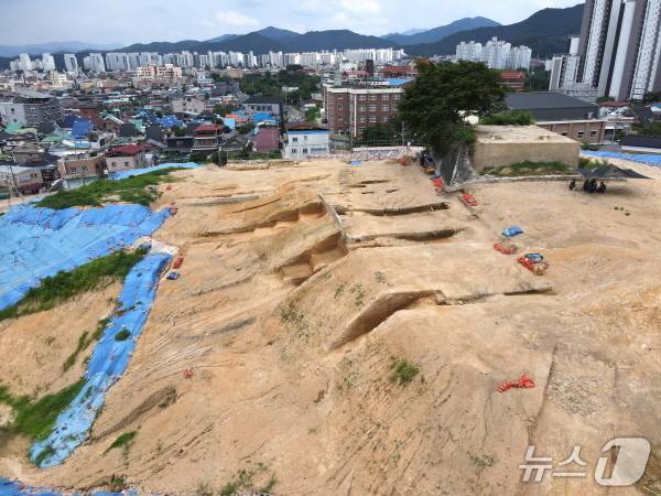 전주 종광대 토성 모습./뉴스1