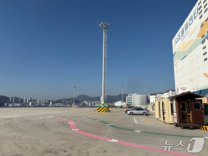 24일부터 운영에 들어간 감천항 3부두 확장구역 모습 (BPA 제공. 재판매 및 DB금지)