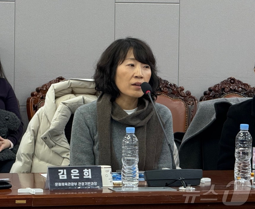 김은희 문화체육관광부 관광기반과장 ⓒ News1 윤슬빈 관광전문기자