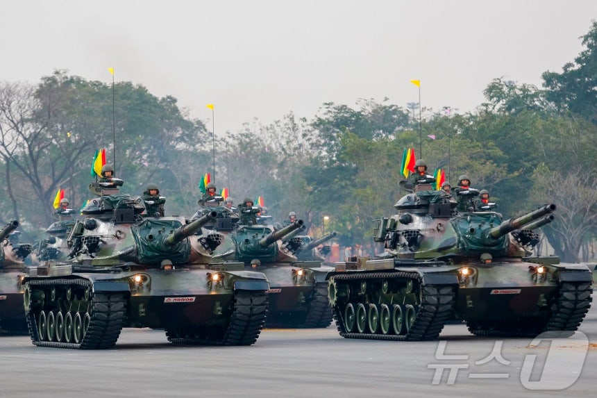태국 전차 자료사진.ⓒ AFP=뉴스1 ⓒ News1 이종덕 기자