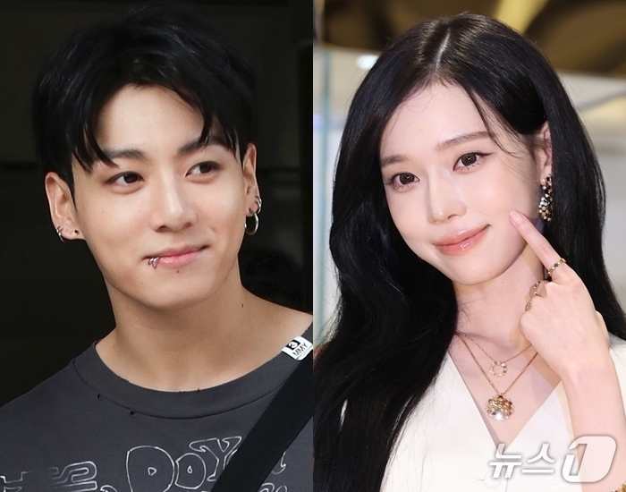 방탄소년단 정국(왼쪽), 에스파 윈터 ⓒ 뉴스1 DB