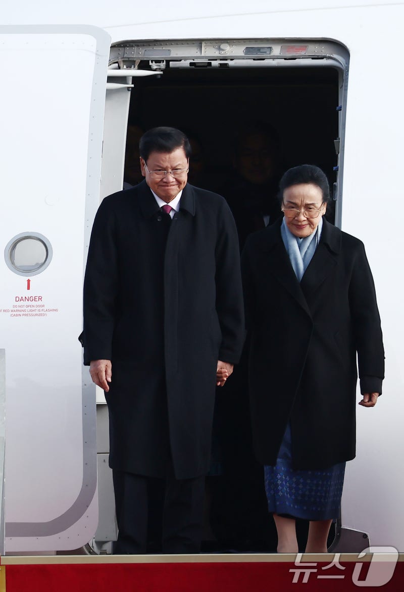 <b>통룬 시술릿 라오스 국가주석 방한</b>