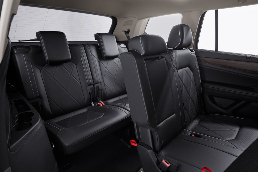 폭스바겐 대형 SUV '아틀라스'의 2·3열 모습(폭스바겐 코리아 제공).2025.12.17.
