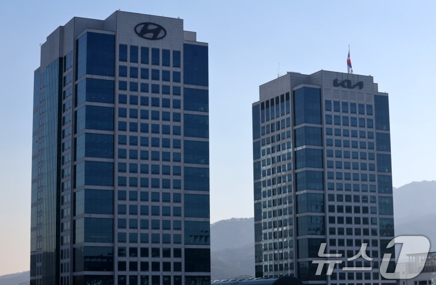 서울 서초구 양재동 현대자동차 본사 모습.2025.1.23/뉴스1 ⓒ News1 임세영 기자