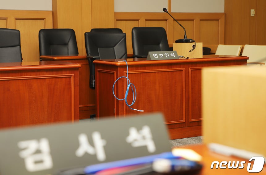 제주지방법원 제201호 법정.ⓒ News1 오미란 기자
