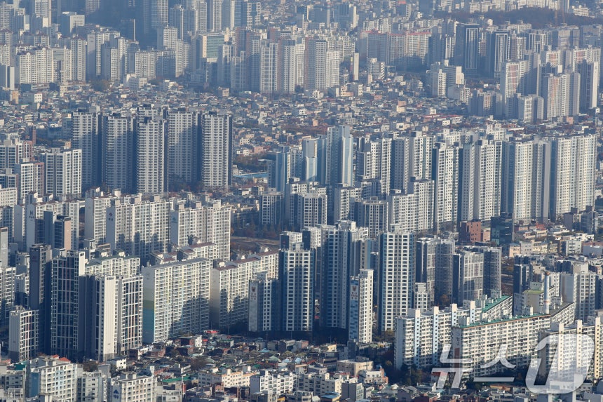 대구 앞산 전망대에서 바라본 대구 도심 전경.(자료사진) /뉴스1 ⓒ News1 공정식 기자