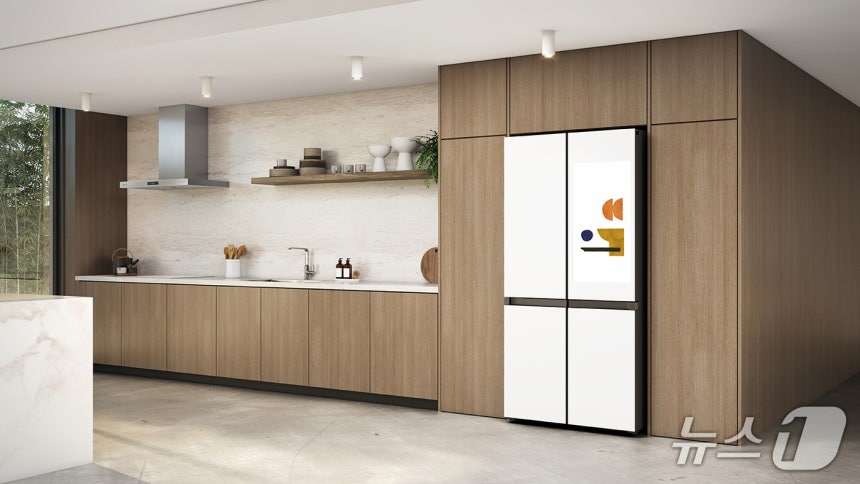 가전 최초로 제미나이 탑재한 삼성전자 '비스포크 AI 냉장고' 라이프스타일 이미지.(삼성전자 제공)