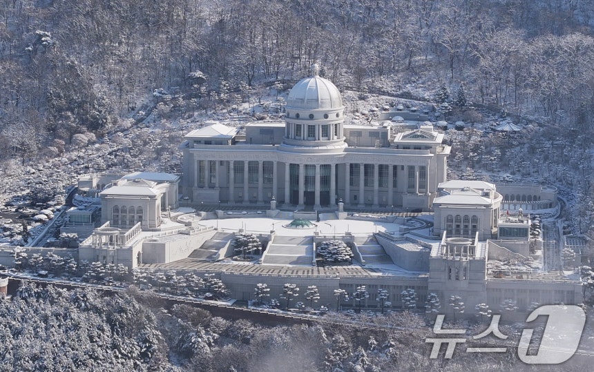 경기 가평 통일교 '천정궁' 모습 2025.12.15/뉴스1 ⓒ News1 구윤성 기자