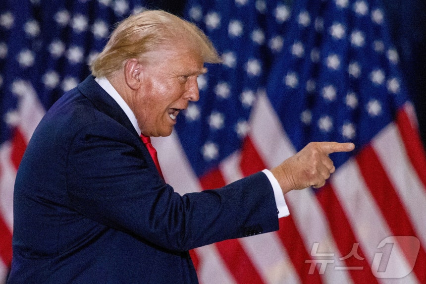 트럼프 미국 대통령.2024.07.27 ⓒ 로이터=뉴스1 ⓒ News1 이지예 객원기자