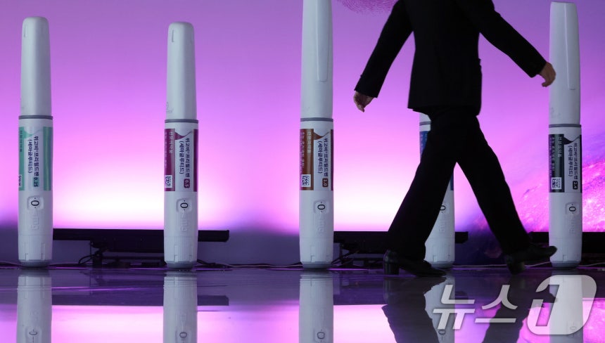 서울 용산구 그랜드하얏트에서 열린 위고비 출시 심포지엄 모습.2024.10.15/뉴스1 ⓒ News1 이동해 기자