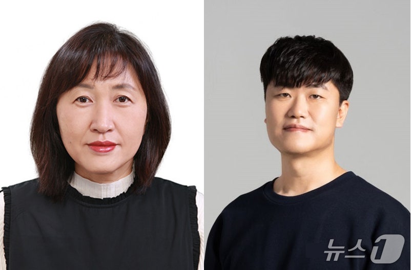 현대차그룹 ICT 담당 진은숙 사장(왼쪽)과 류석문 현대오토에버 대표.(현대차그룹 제공)