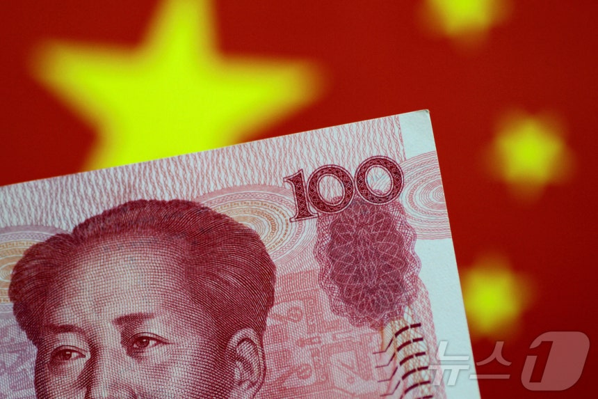 중국 위안화 지폐.2017.5.31 ⓒ 로이터=뉴스1