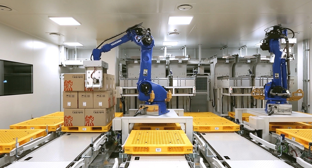 대웅제약 오송 스마트팩토리 내부 모습.(대웅제약 제공)/뉴스1