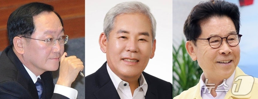 왼쪽부터 최구식,최상화,송도근.뉴스1 DB