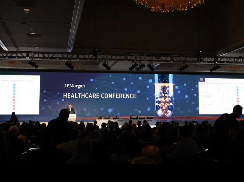 12일(현지시간) JP모건 헬스케어 콘퍼런스가 열리는 미국 캘리포니아주 샌프란시스코의 The Westin St.FRANCIS 호텔 그랜드볼룸 전경.(JP모건 제공)