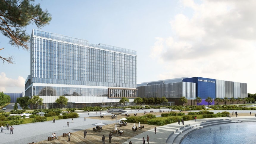 삼성바이오로직스 5공장 전경.(삼성바이오로직스 제공)/뉴스1