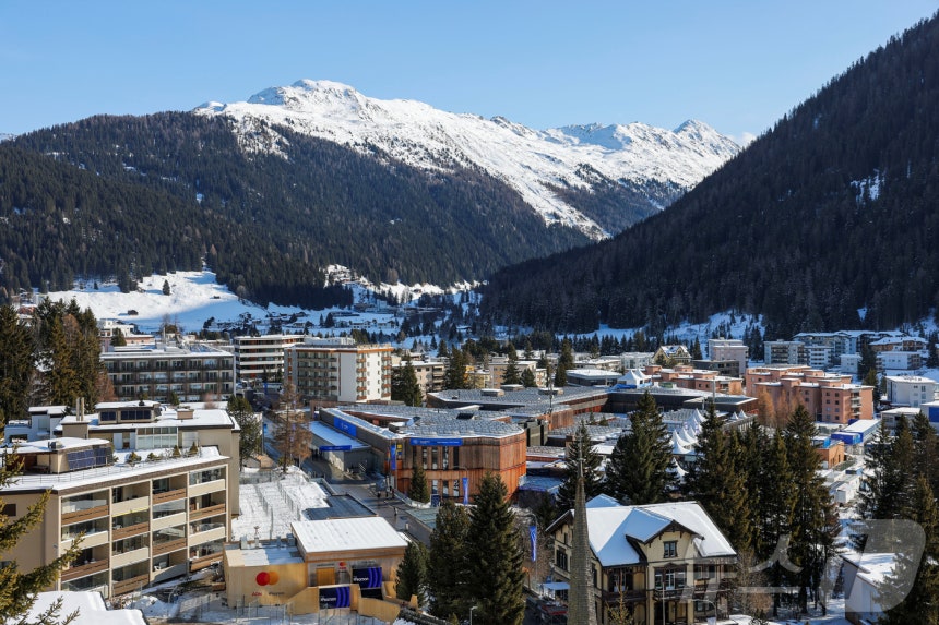 18일(현지시간) 세계경제포럼(WEF)이 열리는 스위스 다보스 전경.ⓒ 로이터=뉴스1 ⓒ News1 윤다정 기자