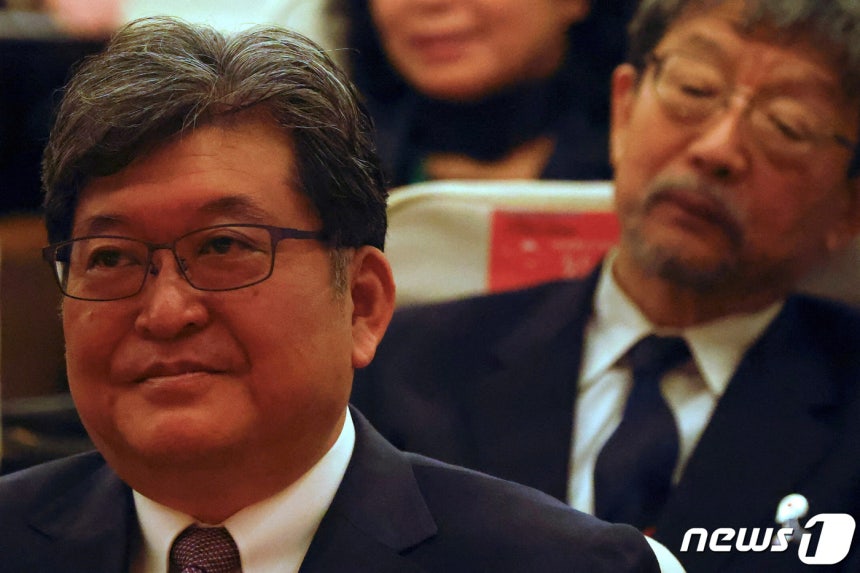 아베파의 대표격 인물인 하기우다 고이치 자민당 전 정조회장.2022.12.11 ⓒ 로이터=뉴스1 ⓒ News1 정지윤 기자