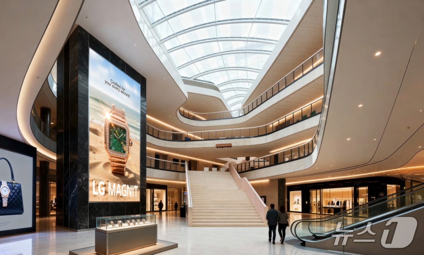 LG전자가 'ISE 2026'에서 초고화질 사이니지 'LG 매그니트' 신제품을 발표한다.(사진제공 = LG전자)